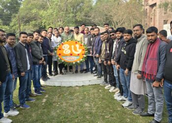 ছাত্রদলের প্রতিষ্ঠাবার্ষিকীতে ইবি ছাত্রদলের শ্রদ্ধাঞ্জলি