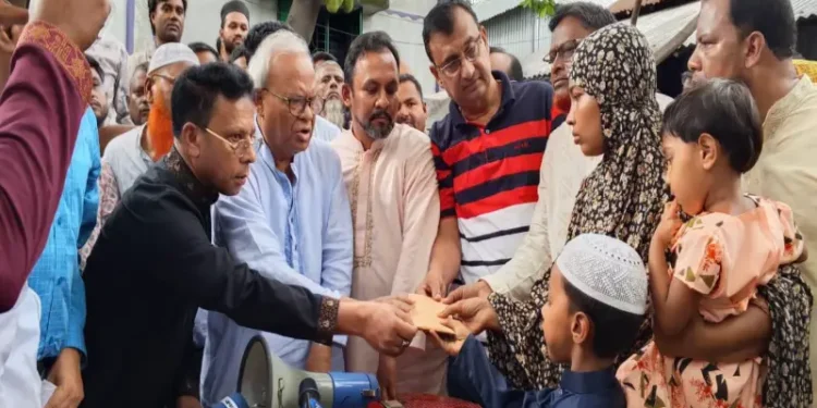 ‘শহীদ পরিবারের দায়িত্ব নিলো বিএনপি’