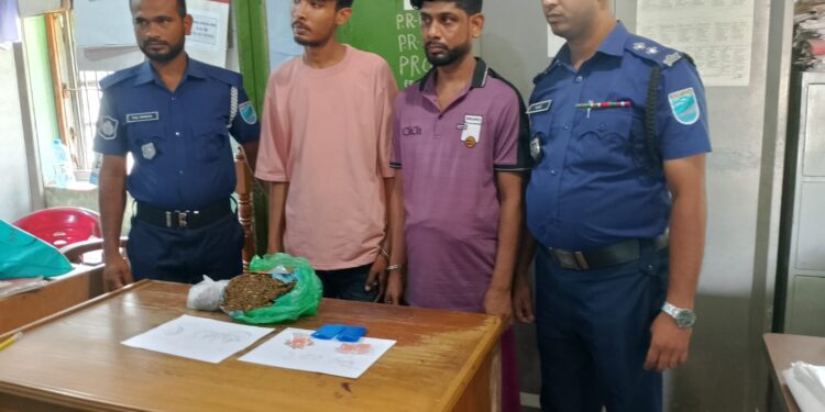 সিংগাইরে দু্ই মাদক কারবারি গ্রেফতার
