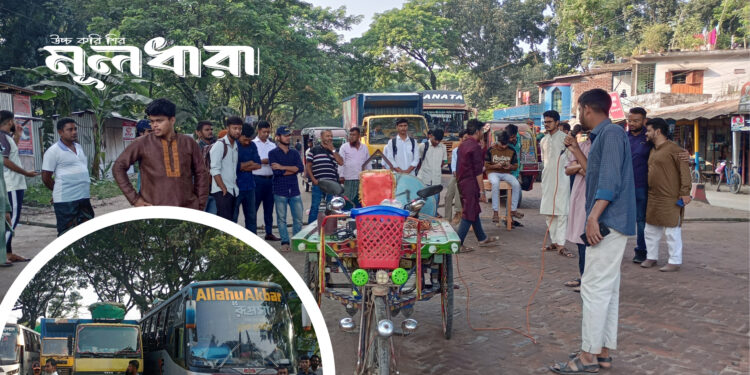 ইবি : কুষ্টিয়া-খুলনা মহাসড়ক সংস্কারের দাবি
