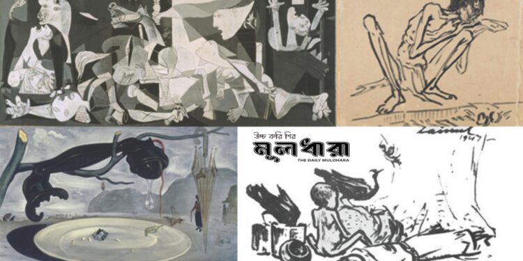 চিত্রকলায় প্রতিবাদের ভাষা