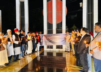 রায়পুরায় শহীদ বুদ্ধিজীবীদের স্মরণ-শ্রদ্ধা