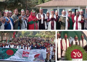 বর্ণাঢ্য আয়োজনে ইবিতে বিজয়ের শপথ